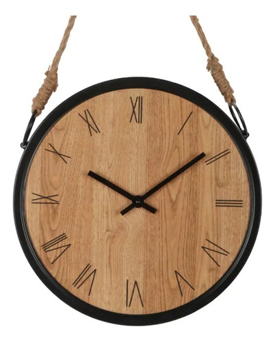 Reloj De Pared Estilo Industrial 30 Cms