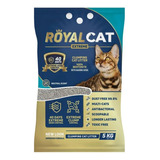 Royal Cat Arena Gato 5kg Sin Aroma Antibacterial Sin Polvo X 5kg De Peso Neto