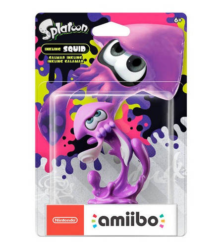 Amiibo Inkling Squid Splatoon  - Nintendo Switch Wiiu 3ds