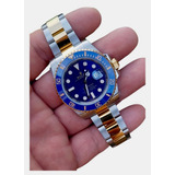 Reloj Compatible Con No Rolex Submariner Bitono Suizo