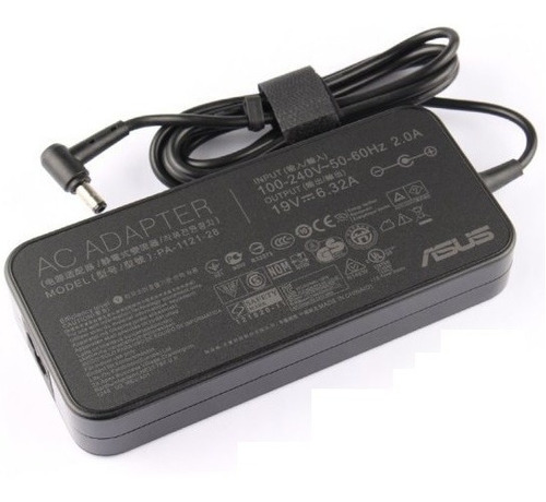 Cargador Asus 19v 6.32a Original 4.0mmx3.0mm