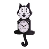 Felix El Gato Reloj De Movimiento