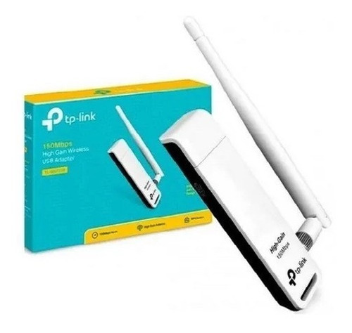 Placa Adaptador Usb Wifi Tp Link Wn 722n 150mb 1 Antena