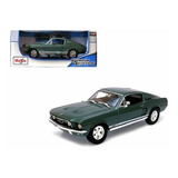 Ford Mustang 1967 Gta Fastback 1:18 Maisto Edicion Especial