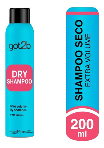 Shampoo Seco Got2b Extra Volume - mL a $189