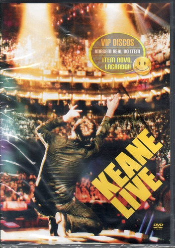 Dvd Keane Live 2007 - Novo Lacrado Raro Original!!