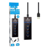 Cabo Usb Hub 4 Entradas Pc Note High Speed Carregar Celular