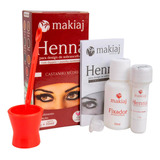 Henna Sobrancelhas Makiaj Profissional 1,5g 10ml - Cores