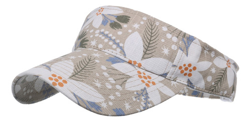 Gorra Casual De Béisbol De Playa Con Flores Para Mujer Y Hom