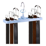2pcs Multi-function Tie Rack Belt Scarf Hanger Holder Closet