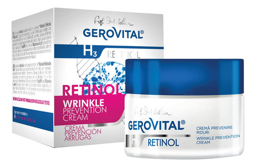 Gerovital H3 classic, Arruga Prevencion Crema (con Retinol) 