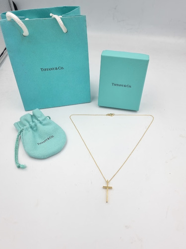 Collar Tiffany & Co Cruz Oro Tiffany Tous Cartier T&co Tous