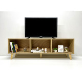 Mueble Para Tv Estilo Nórdico Minimalista 140x30x44.