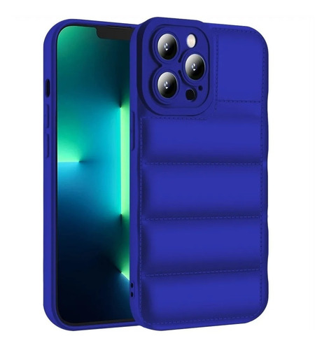 Funda Para iPhone 11 12 13 Pro Max Tpu Puffer