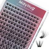 Mayhug - Extensiones De Pestanas 3d En Racimo, 144 Extension