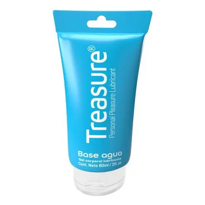 Lubricante Intimo Treasure Base Agua 60ml | Meses sin interés