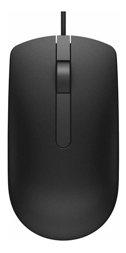 Mouse Óptico Usb Com Fio Preto Dell