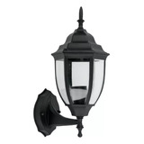 Farol Pared Exterior E-27 Modelo España Aluminio Negro