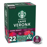 Starbucks Verona 22 K-cups Dark Blend