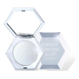 Paleta De Polvo De Maquillaje Con Iluminador Blanco Perla, B