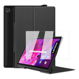 Mica + Funda Smart Para Lenovo Yoga Tab 11 Yt-j706 Negro