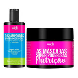Kit Widi Care Super Poderosas Shampoo + Máscara Nutrição