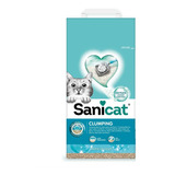 Arena Gato Sanitaria Sanicat Ultra Aglutinante 12kg Premium