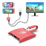 Dock Hub Portátil Para Nintendo Switch Tv Hdmi