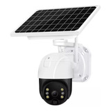 Câmera Ip Com Painel Energia Solar Full Hd Sem Fio 4g/wifi 