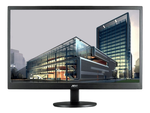 Monitor Aoc Serie 70 E2270swhen Led 21.5  Preto 100v/240v