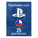 Tarjeta Playstation 25$ Psn Región Chile 