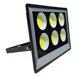 Reflector Led Para Exterior 300w Super Brillante Slim Perla