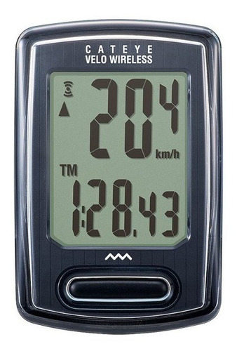 Ciclocomputador Cateye Velo Wireless Inalambrico 8 Funtions 