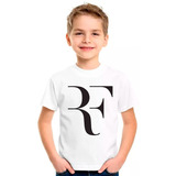 Camiseta Federer Tenis Camisa Blusa Moleton Infantil19