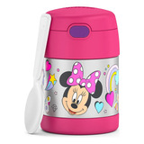 Thermos Funtainer Rosa Acero Inoxidable Aislado Minnie Mouse