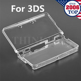 For Nintendo 3ds Clear Snap-on Plastic Crystal Hard Shel Aab
