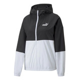 Campera Puma Colourblock Hooded Windbreaker 84940501 Mujer