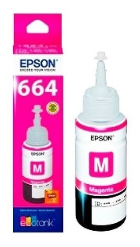 Tinta Epson 664 Original Magenta 70ml Pcprice