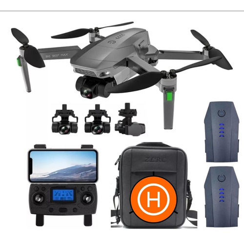 Drone Sg907 Max Com Câmera 4k Gps Gimbal 3 Eixos 2 Baterias