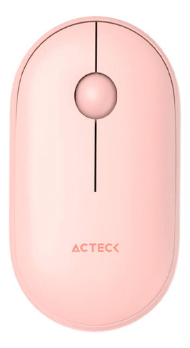 Mouse Acteck Mi460 1500dpi 2 Botones Inalambrico Rosa