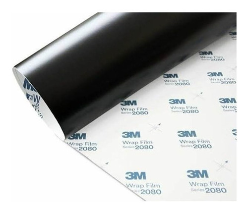 Vinil Wrap Negro Satin 2080-s12 3m  Metro