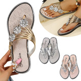 Chanclas Con Suela De Goma Moda Sandalias Playa 