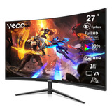 Vedd® Monitor Gamer Curvo 27 Pantalla Computadoras Fhd 1ms