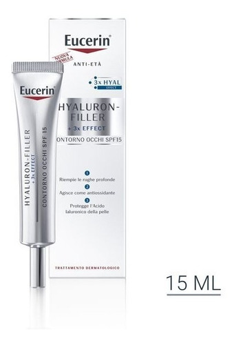 Eucerin Hyaluron Filler Contorno De Ojos 15ml