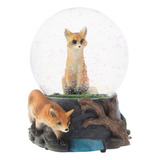 Clever Fox Friends 100mm Sturdy Wind Up Musical Glitter...