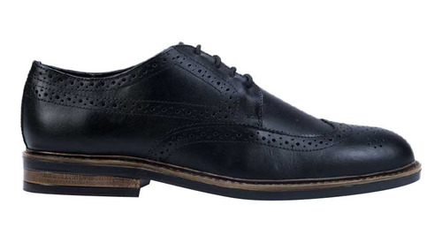 Zapato Formal De Piel Priceshoes Color Negro Para Hombre