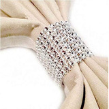 3000silla Sash Rings Anillos Servilleta Plata Soporte Cierre