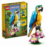 Lego Creator 3 En 1 Perico Exótico 253 Pcs Original 31136