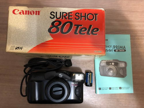 Câmera Fotográfica Canon 80 Tele (no Estado)