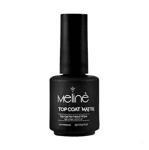 Esmalte Top Coat Mate Meline Gel Uv/led  Semiper. X 15 Ml